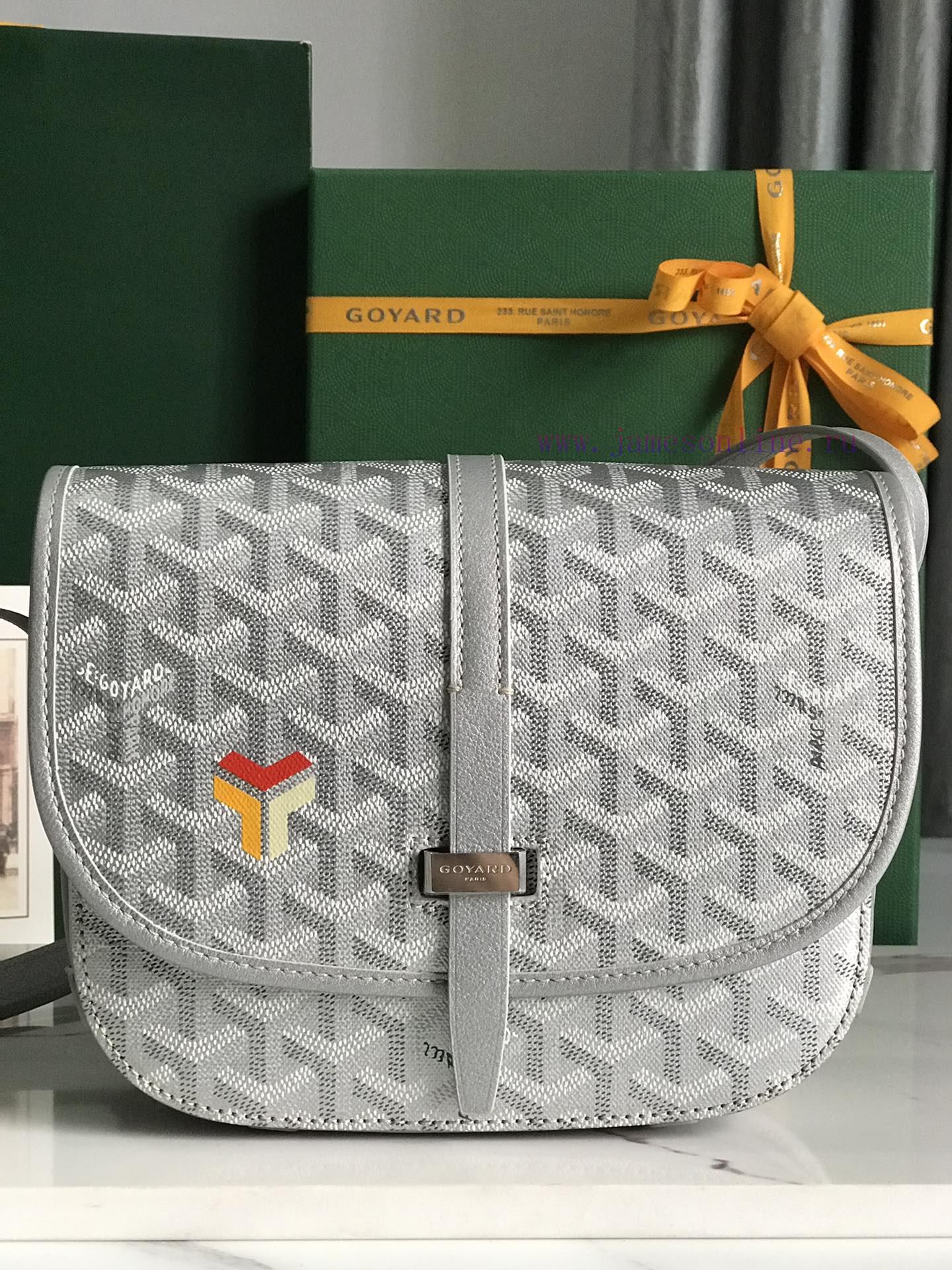 🤩 Goyard Belv é d è re II Sliver Space SilverThe classic quality of the Belv é d è re bag i q1mu45hi
