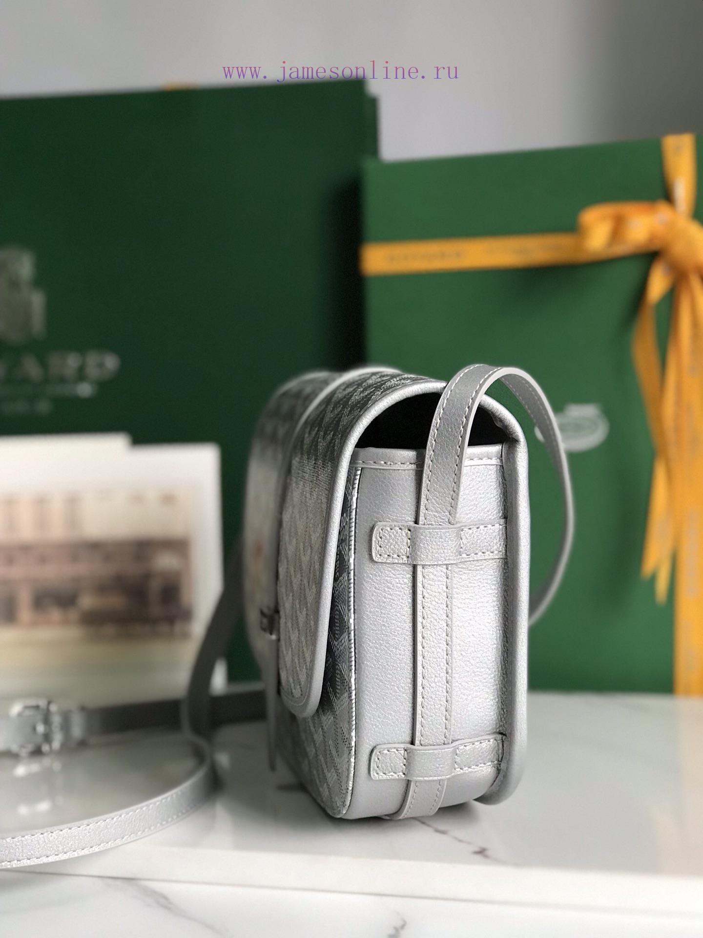 🤩 Goyard Belv é d è re II Sliver Space SilverThe classic quality of the Belv é d è re bag i q1mu45hi - Image 3