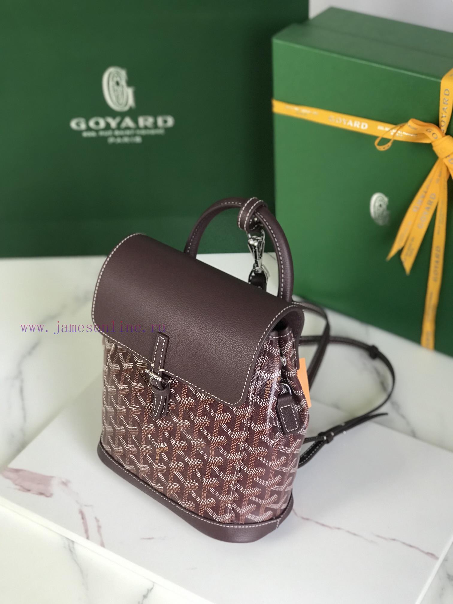 Goyard ALoro Pianain Mini Backpack Upgraded Delivery Original Gift Box Upgraded Manual Ribbo a0r3ro7h - Image 5