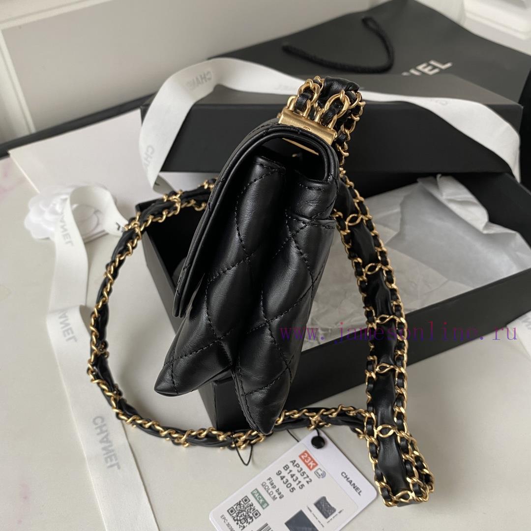 Chanel Bag Chanel️23k. The leather of AS3572 wrinkled cowhide is thickened, and the leather d9cfdwz5 - Image 6