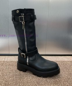 Dior 2024 Autumn/Winter New D-Major Series Punk Style Women's Boots Star Same CD Letter Logozjc4gt3j