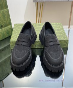 23 Gucci Thick soled GG Couple Shoes Academy Style Retro Casual Shoes Original Custom 11 Remqfpo0gv8