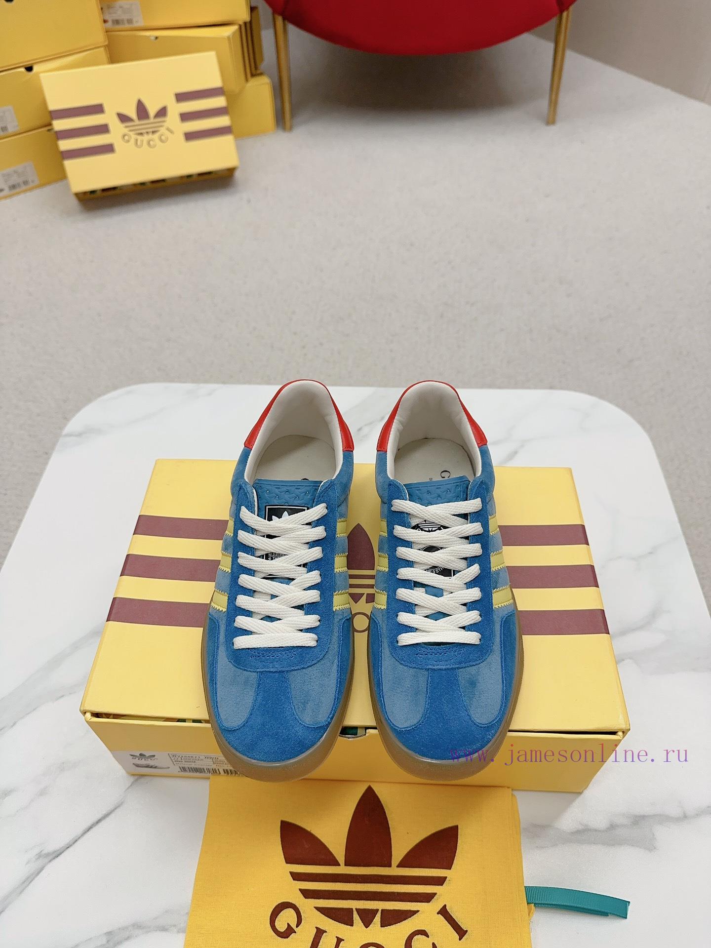 . The Guccix adidas Original cross-border collaboration German training sports shoe featurestgfhk2ij - Image 2