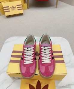 . The Guccix adidas Original cross-border collaboration German training sports shoe features3fjvwhvj