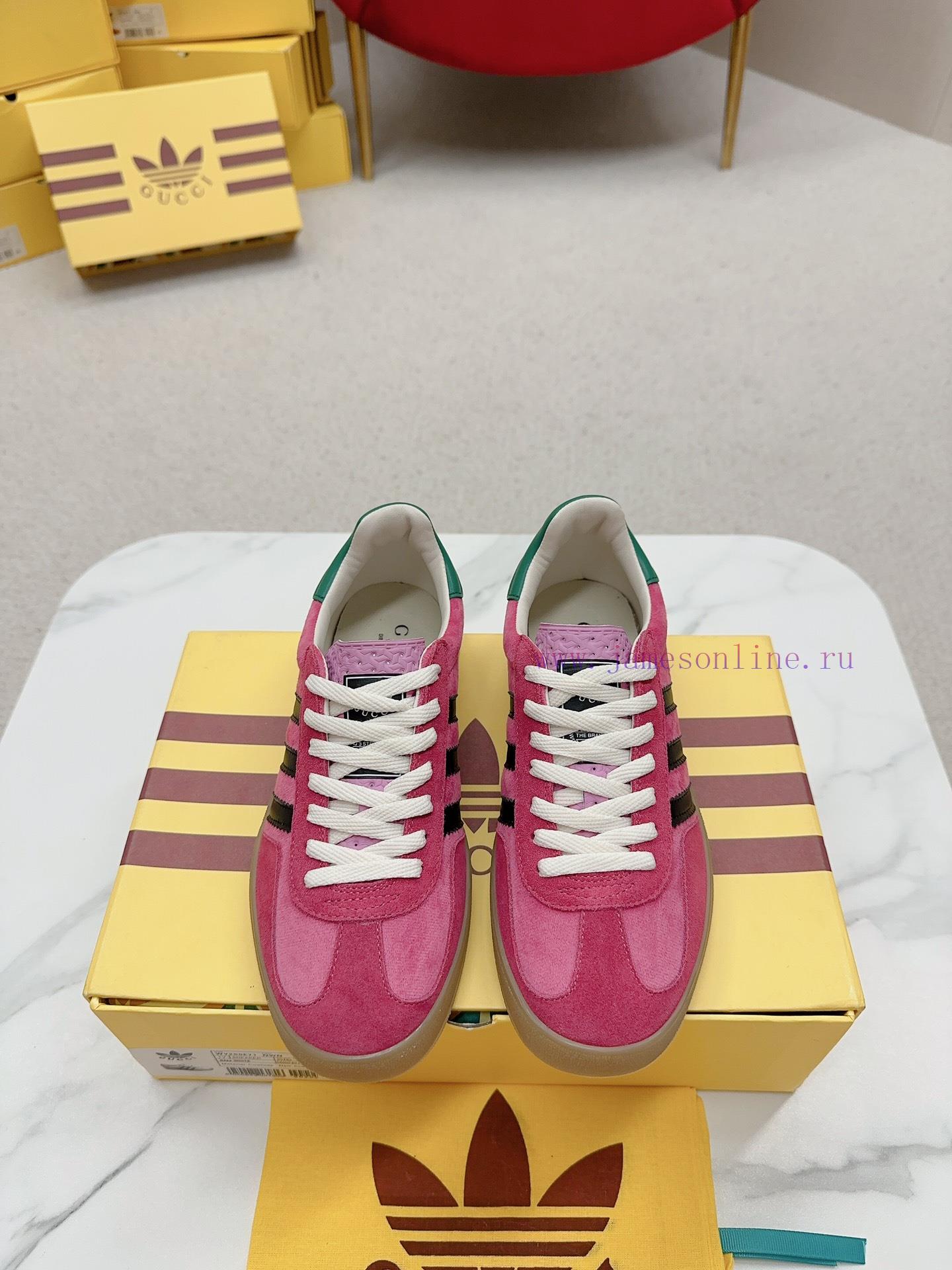 . The Guccix adidas Original cross-border collaboration German training sports shoe features3fjvwhvj - Image 2