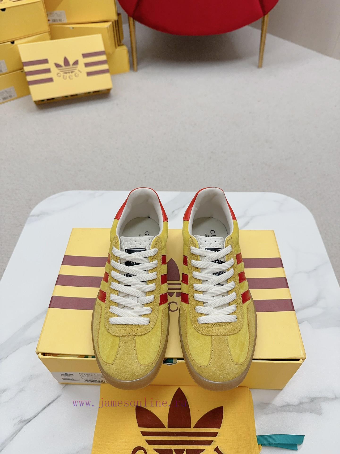 . The Guccix adidas Original cross-border collaboration German training sports shoe features6nd96hbu - Image 2
