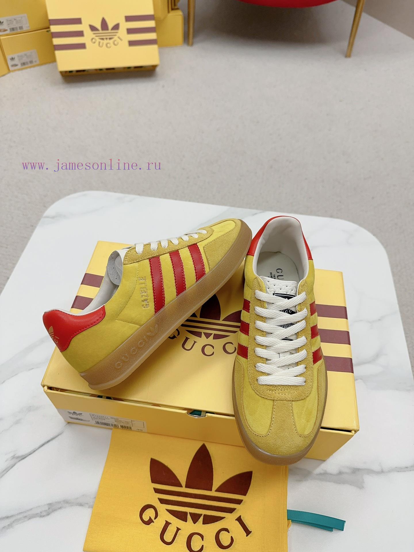 . The Guccix adidas Original cross-border collaboration German training sports shoe features6nd96hbu - Image 6