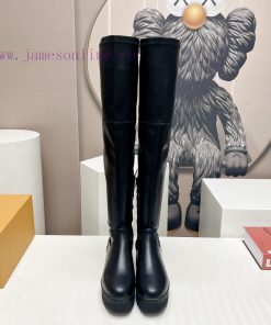 LV Donkey Home 2023 vs Autumn/Winter High Boots SeriesThick soled high stretch bootsMade by gwcdbd7h