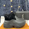 Donkey Shark Shark 🦈 23S autumn and winter new products, casual sports dad hole hairy shoesR9o78oydo