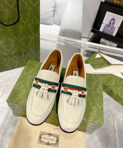 Gucci horseneck buckle woven belt, high-end version of Suzhou loafers recommended, the most t613ftoz