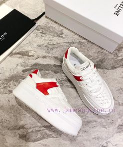 Top versionCeline's new autumn and winter color blocked sports shoes with thick soles and heswf2u34j