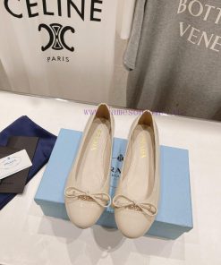 Prada 2024 Spring/Summer New Product Cute and Sweet Flat Flat Single Shoes~The sexy yet cutep3batkb3