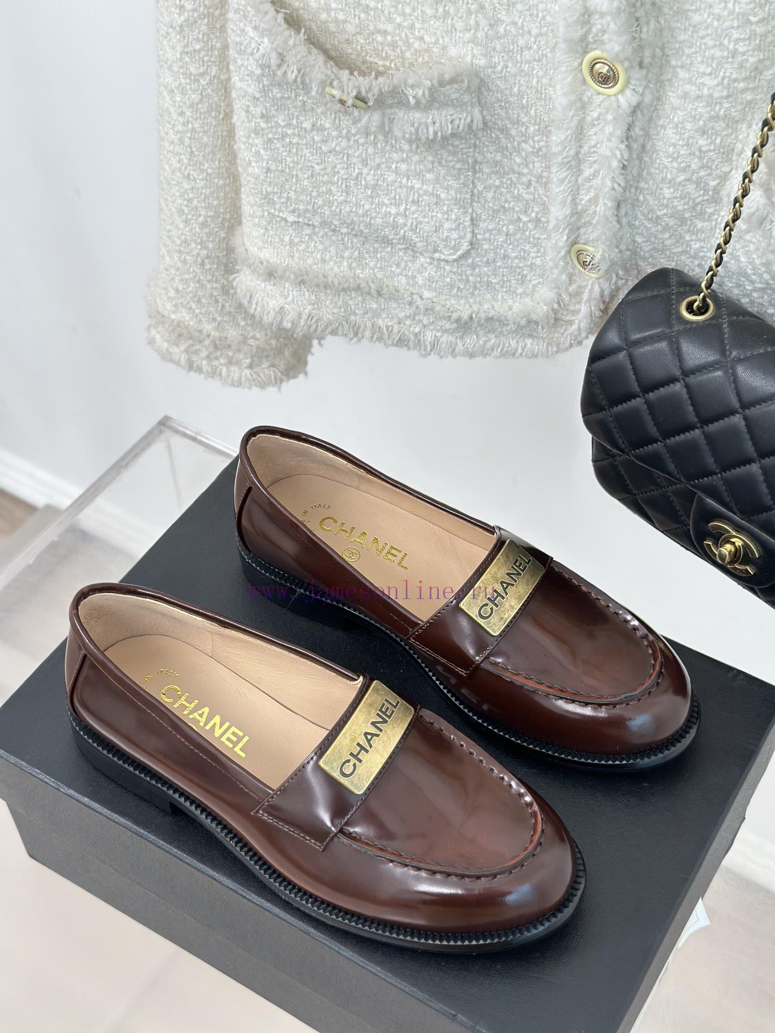 Chanel | Chanel 23C New ProductAlphabet plaque Le Fu shoes ️At first glance, it was planted pl0lqaz7 - Image 4