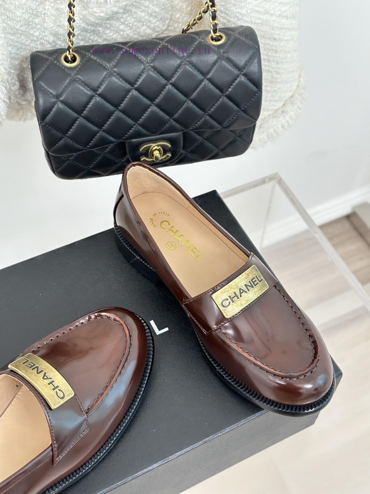 Chanel | Chanel 23C New ProductAlphabet plaque Le Fu shoes ️At first glance, it was planted pl0lqaz7 - Image 6