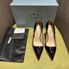 Prada/Prada 2024 SS Spring/Summer New Product Shining Debut Lacquer High Heels, with Prada'sqhmuj24j
