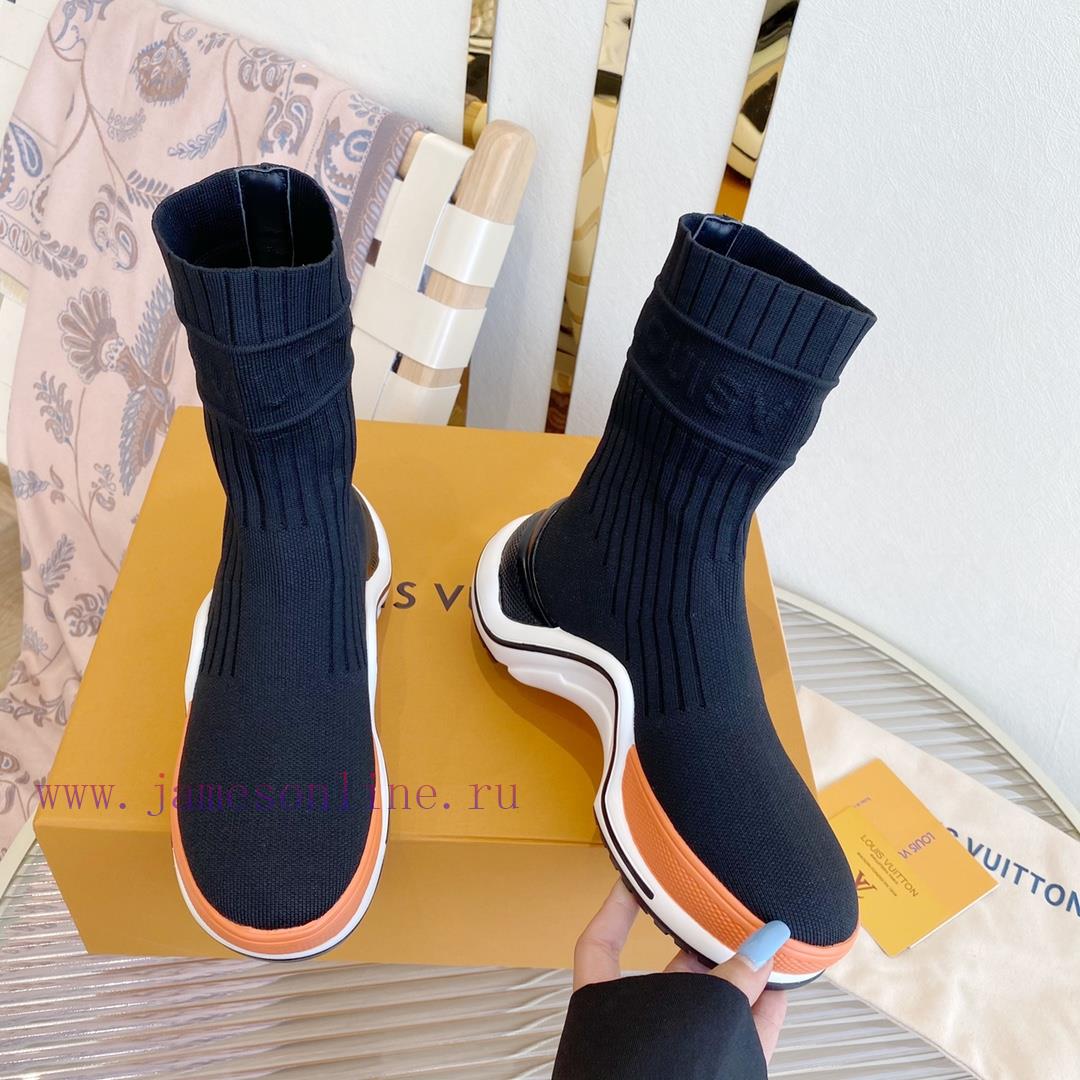 L ️ Donkey Archlight Classic Fashion Show Dad Socks BootsKnitted embroidery letter logo paireg2197m6 - Image 4