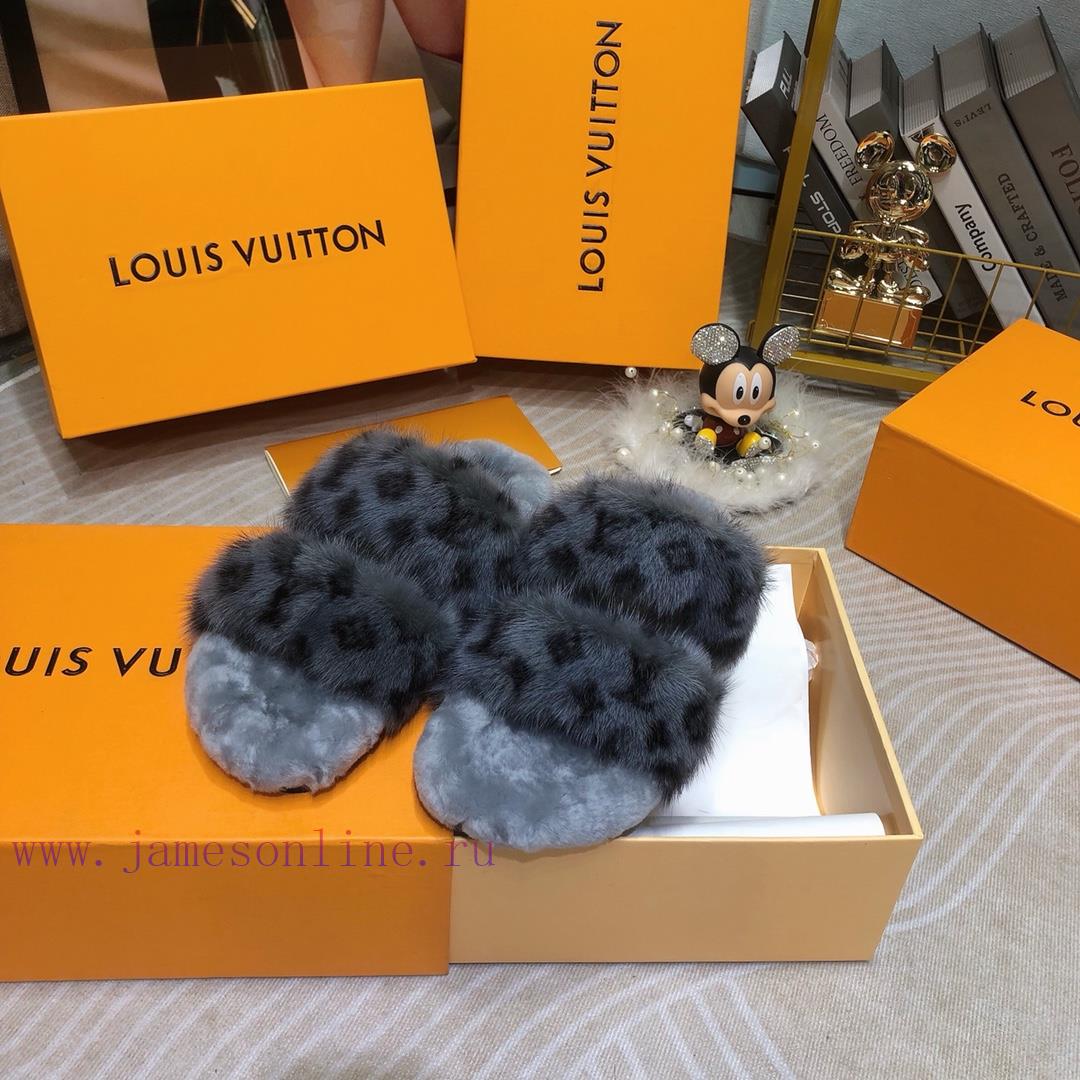 L Donkey brand mink fur slippers are officially released simultaneously. Super cute fur slipltbqtmrn - Image 4
