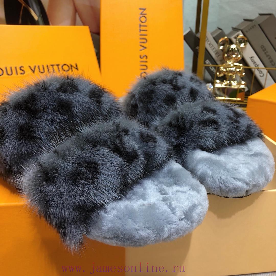 L Donkey brand mink fur slippers are officially released simultaneously. Super cute fur slipltbqtmrn - Image 6