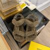 FENDI | 2023 𝐬𝐬FDfendi x Skims collaboration popular hairy sandals series 〰Developed in the 5arppx83