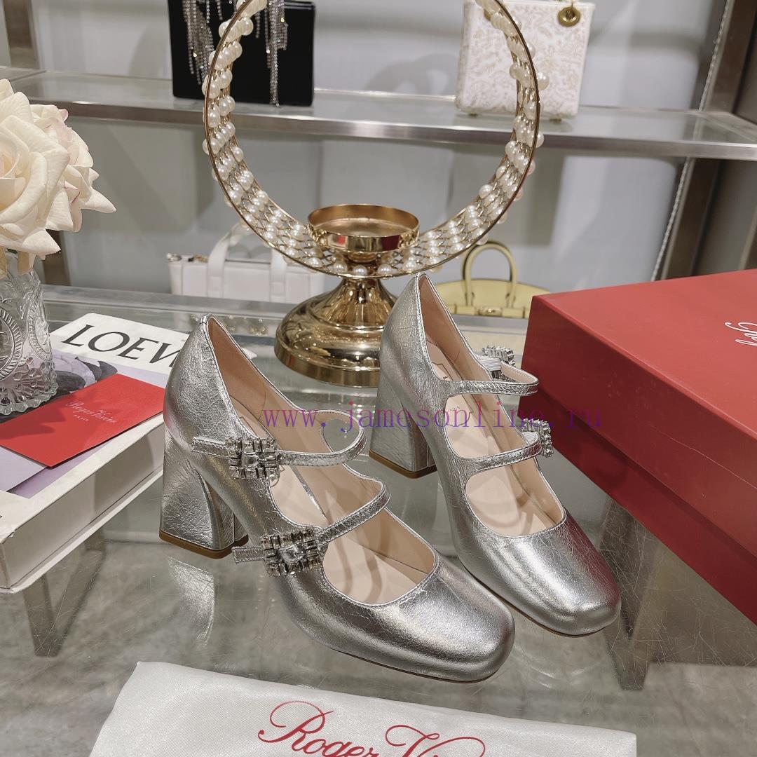 RV * new high-heeled Mary Jane single shoes are highly anticipated. Mary Jane's high heels pno8o80aw - Image 6