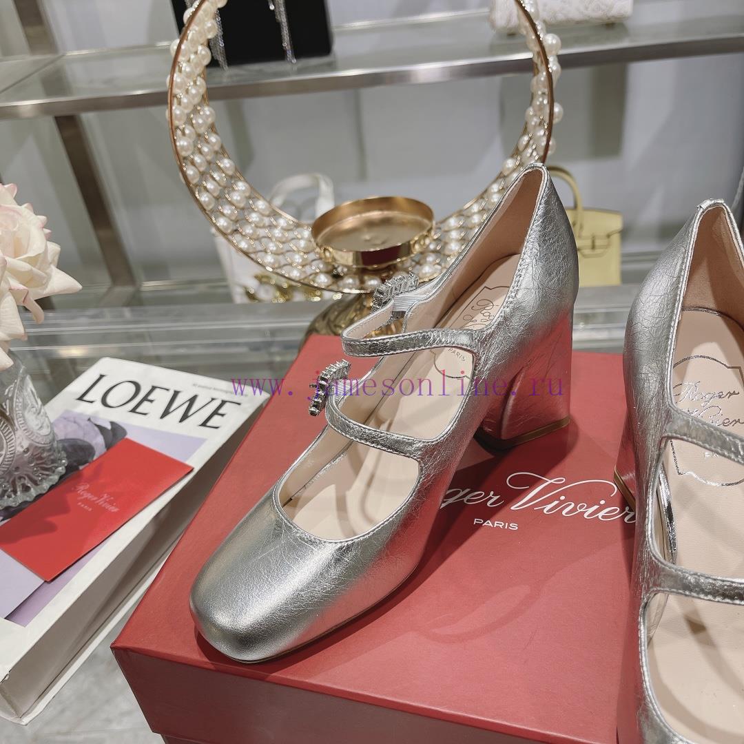RV * new high-heeled Mary Jane single shoes are highly anticipated. Mary Jane's high heels pno8o80aw - Image 7