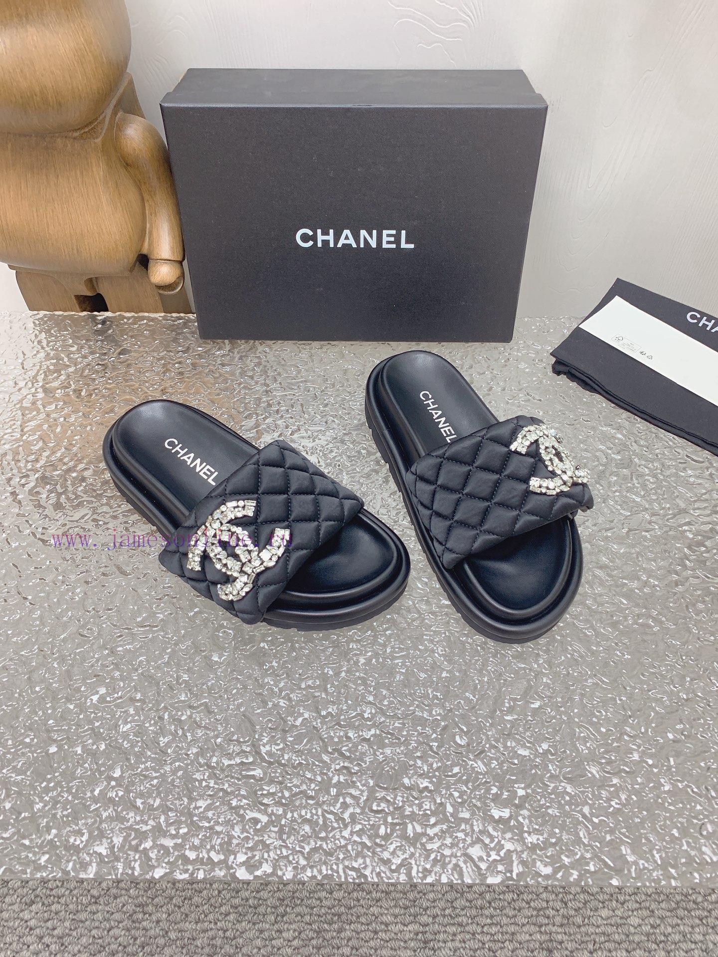 Chanel Chanel 23 new diamond patterned double C thick soled sandalsOriginal purchase, develo7pd0kxno - Image 3