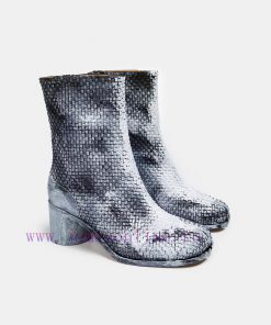 Maison Margiela 24 Early Spring New Knitted 6cm Split Toe Short Boots, Original One to One Crm6i8485