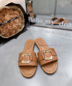 2024/Chloe slippers are a comfortable and stylish choiceRich color selection, black brown, lrnq6lodx