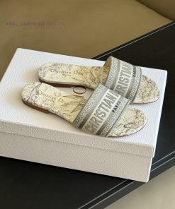 Dior ss24 new arrival～CD Home Classic Embroidered Slippers 24 New ColorsExquisite three-dimevvglkosv