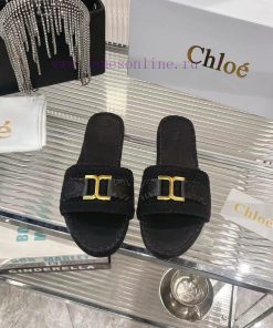 Chloe's new woven slippers for 2024 make a dazzling debut, a perfect match of fashion and co9rb5wa9u