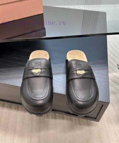 Top Miu Miu 24 Spring/Summer/Low Heel Baotou Muller Slippers are indeed more stunning on thekud4kljw