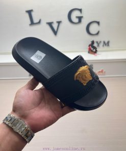 Versace slippers men's high-end brand official website 11 latest masterpiece original mold cp4xejd3n