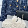Balenciaga | Balenciaga 24S New Product Letter Embroidered Thai Thick Bottom Di Hairy Slippevlpa0tck