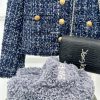 Balenciaga | Balenciaga 24S New Product Letter Embroidered Thai Thick Bottom Di Hairy Slippeuopnlcxw