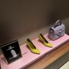 The mostFendi 24ss Fendi Series Double FF Square Head High Heel SandalsFeaturing a tapered tkh80supm