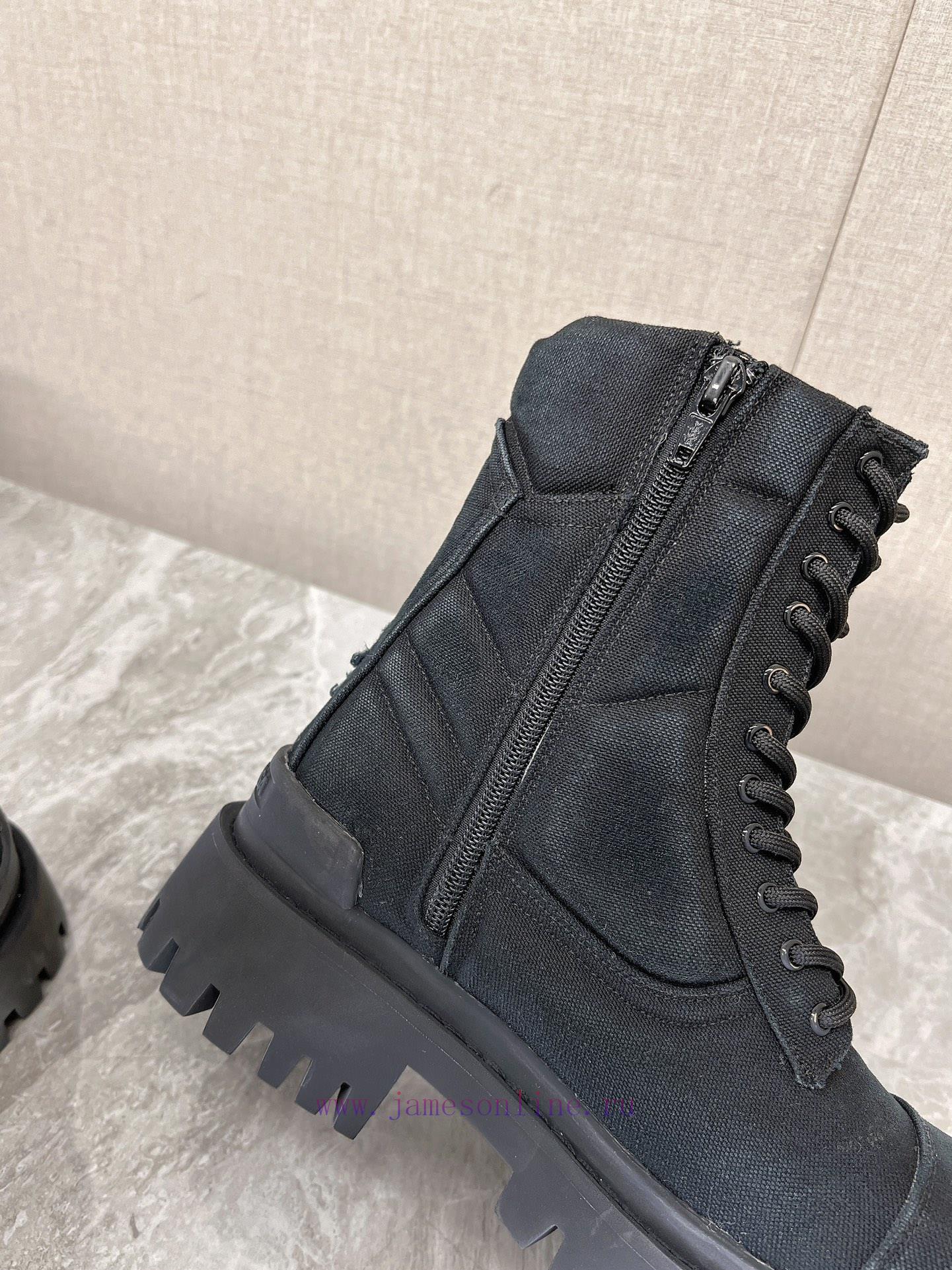Balenciaga Balenciaga | New autumn and winter couple high top distressed vintage style, inteasteud4w - Image 7