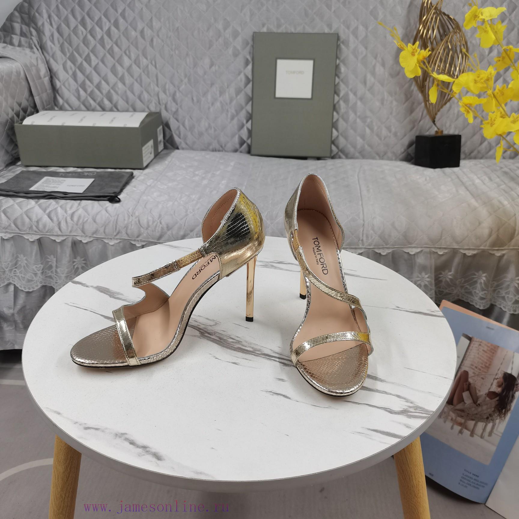 New Top Top TOM FORD2024 official website synchronizes new rear bag side empty sandalsPerfeckcpozktd - Image 5