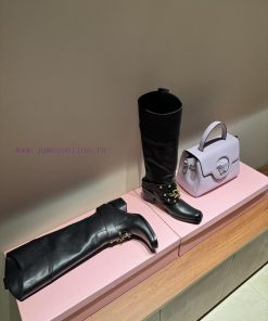 Dolce&Gabbana retro style square toe motorcycle fashion boots, super cool design, straight l1qaszoqo