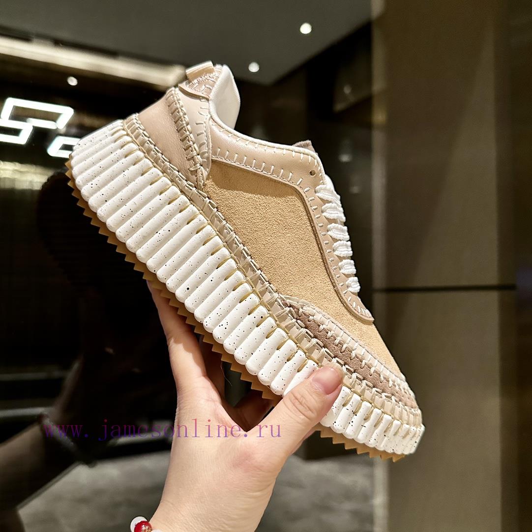 Ge's first release, upgraded version of pure handmade stitching casual shoes are hereChloe, womh28t2