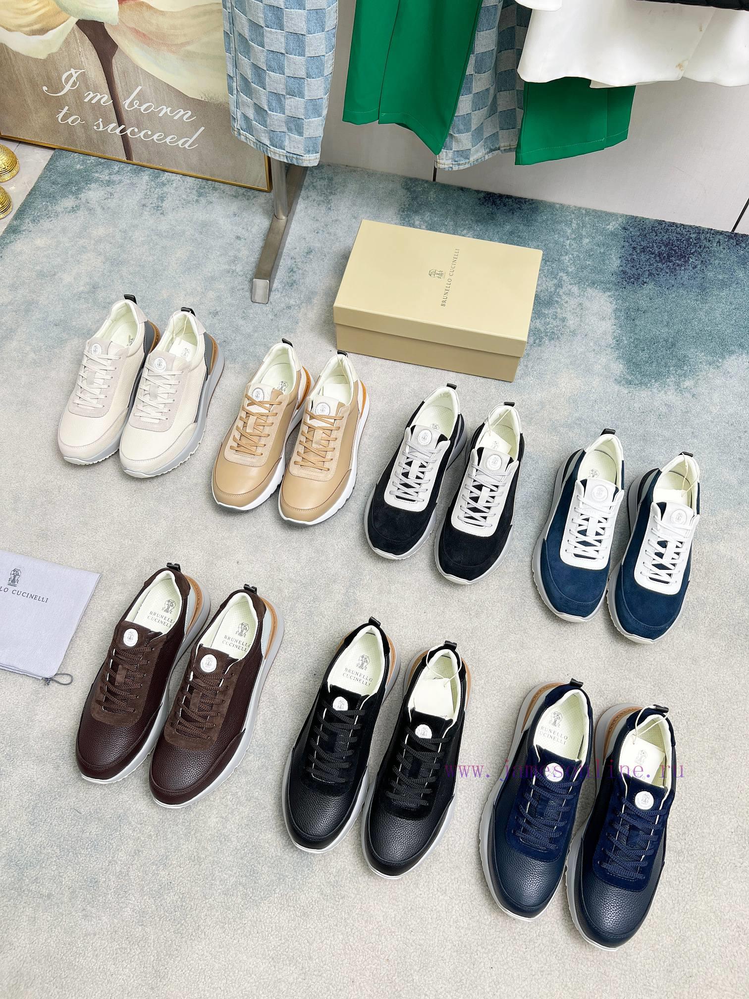 BrunelloCucinelli 🦁 Top Four Seasons Classic Casual Men's Sports Shoes Newly Revised and Upgifcqf03v