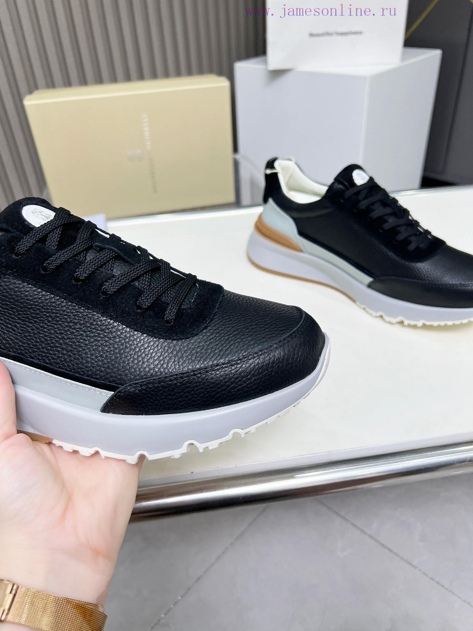 BrunelloCucinelli 🦁 Top Four Seasons Classic Casual Men's Sports Shoes Newly Revised and Upgifcqf03v - Image 8