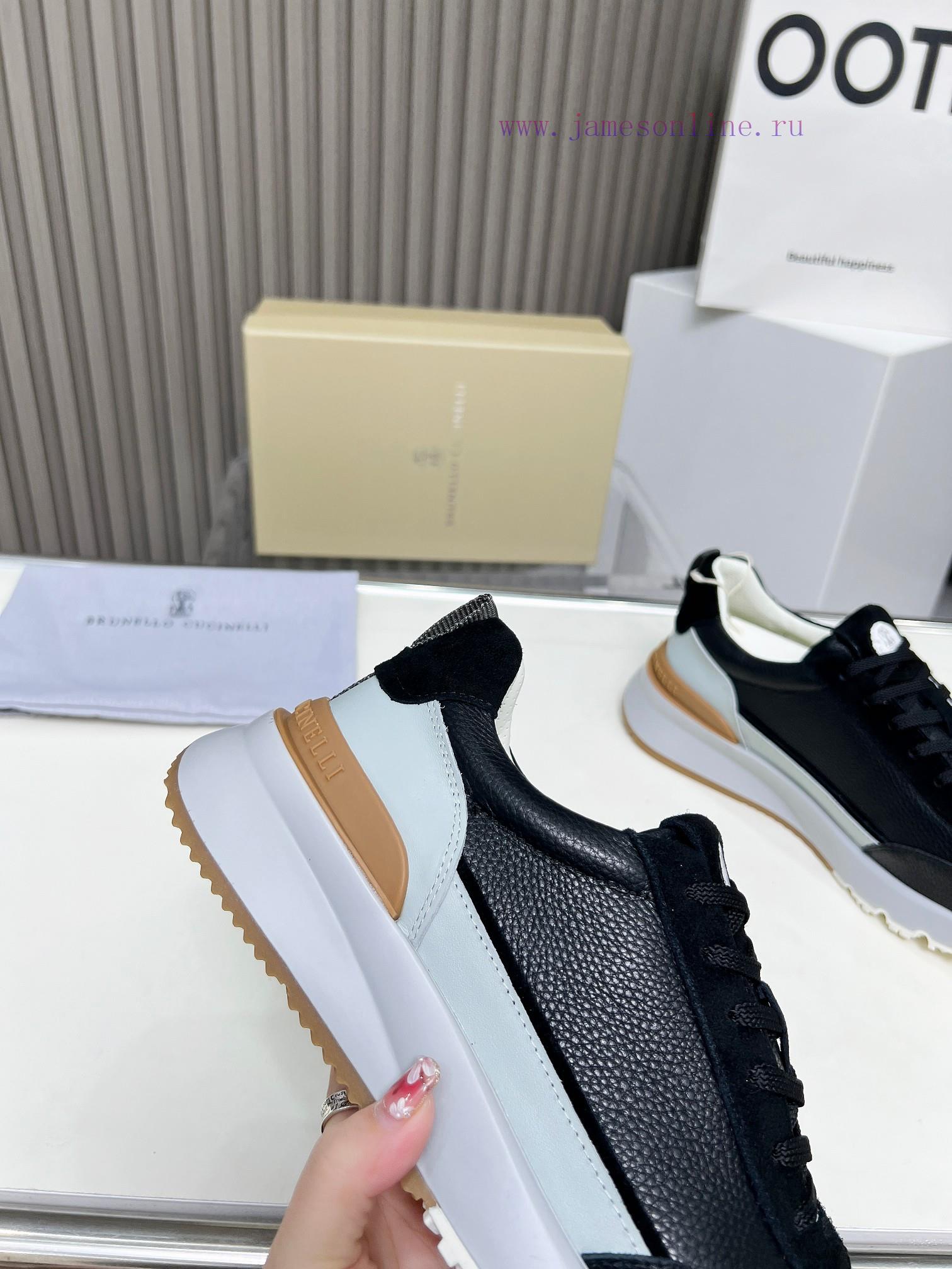 BrunelloCucinelli 🦁 Top Four Seasons Classic Casual Men's Sports Shoes Newly Revised and Upgifcqf03v - Image 9