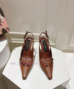 DG small square head new model, size 35-42 genuine leather outsole, top layer calf leather, t9f73fwq