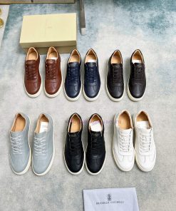 BrunelloCucinelli 🦁 Top Four Seasons Classic Lace Skateboarding Shoes Casual ShoesPrecious ixsmi3lbr