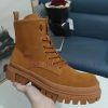 The latest masterpiece of autumn and winter D&G thick soled derby casual big toe shoes has bjrgknkec
