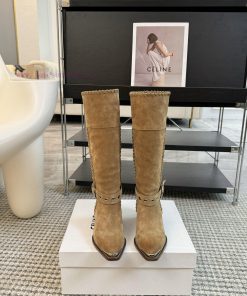 CELINE's latest retro fashion boots, runway styles, fashion bloggers promote the same early ta35m5fn