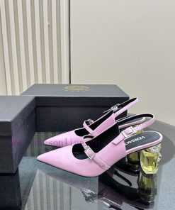Top Versace perfume andLeather drilling surface 3802025 new perfume and rhinestone sandalsWr5eztbjs9