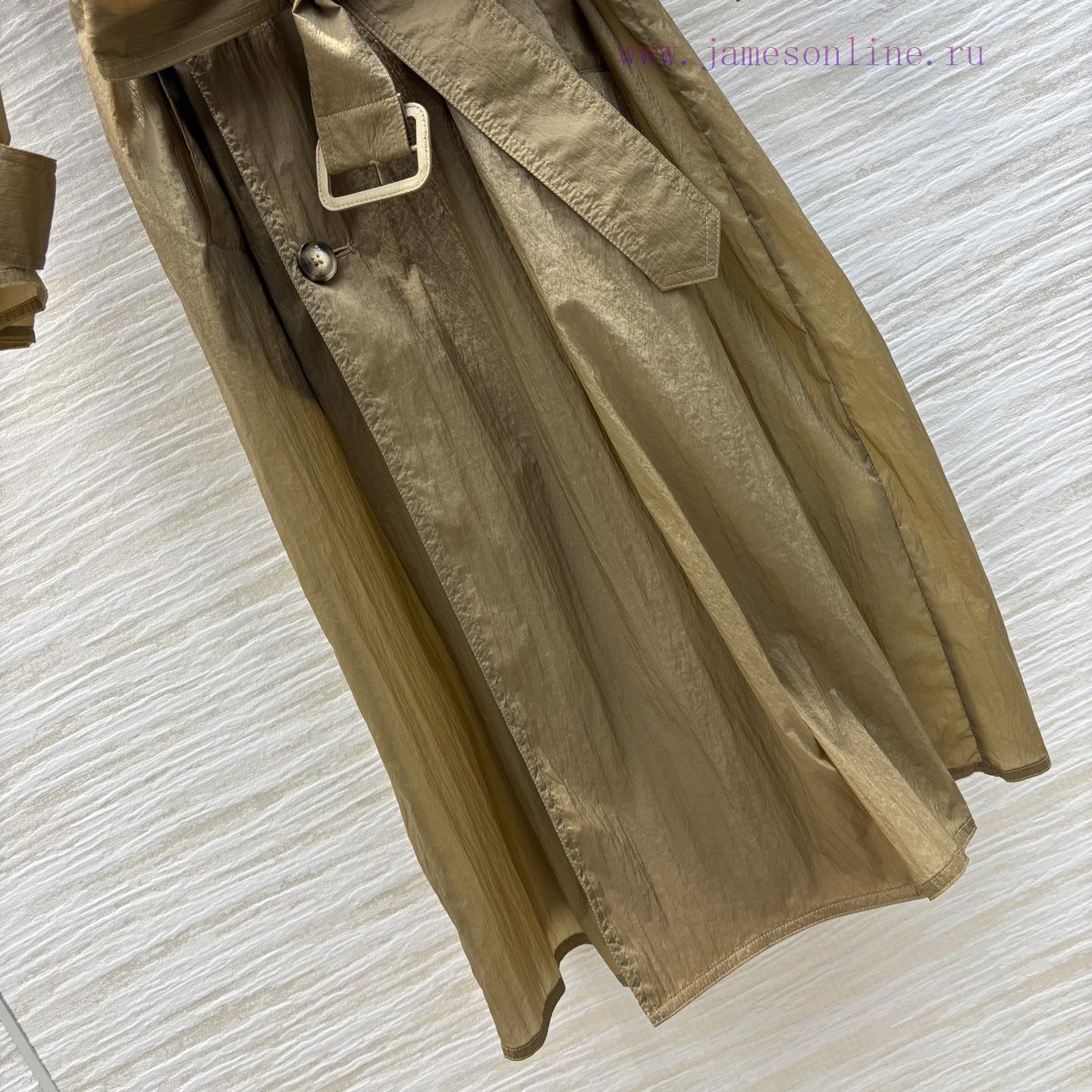 CW77369 YSL 25 Spring/Summer Double Breasted Long Classic Loose Windproof Coat. A Must-have Sun 4o8hznyc - Image 8