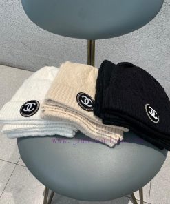Chanel CHANEL official website's new classic set of hats, scarves, and hats are made of 70% 03zbpvy2