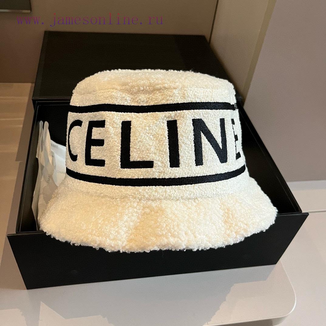 Celine lamb wool fisherman hat, head circumference 57cmgnol0k01 - Image 4